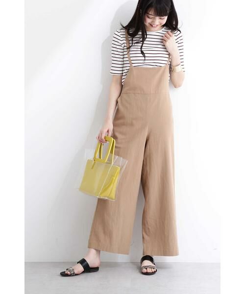 麻混コットンオールインワン ワンピース N Natural Beauty Basic エヌ ナチュラルビューティーベーシック ファッション通販 タカシマヤファッションスクエア