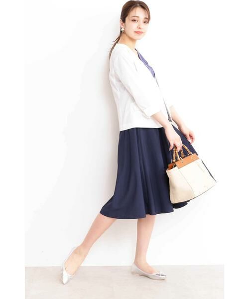 ＊＊N.Natural Beauty Basic / エヌ ナチュラルビューティーベーシック テーラードジャケット | シアーサッカーノーカラージャケット | 詳細13