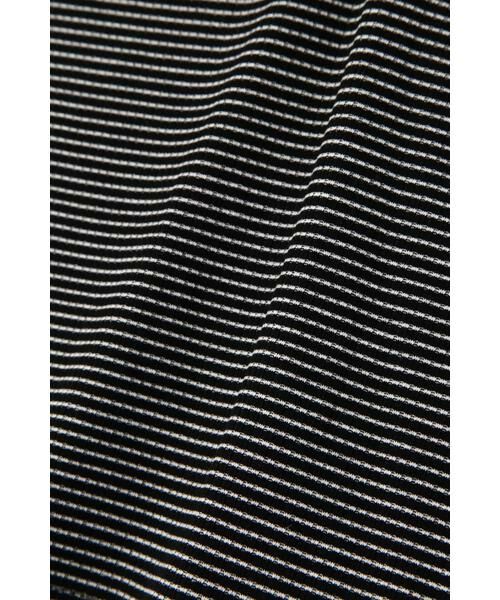 ＊＊N.Natural Beauty Basic / エヌ ナチュラルビューティーベーシック カットソー | テレコボーダーヘンリーネックTシャツ | 詳細17