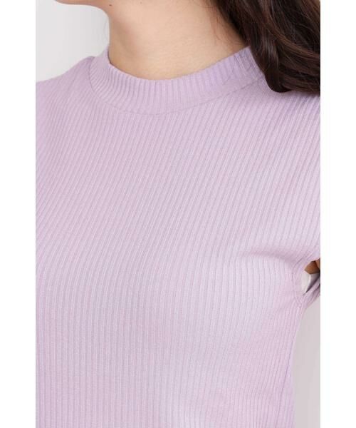 ＊＊N.Natural Beauty Basic / エヌ ナチュラルビューティーベーシック カットソー | ハイネックリブカットソー | 詳細8