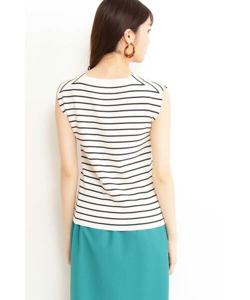 ＊＊N.Natural Beauty Basic / エヌ ナチュラルビューティーベーシック ニット・セーター | 総針ノースリーブVネックニット | 詳細7