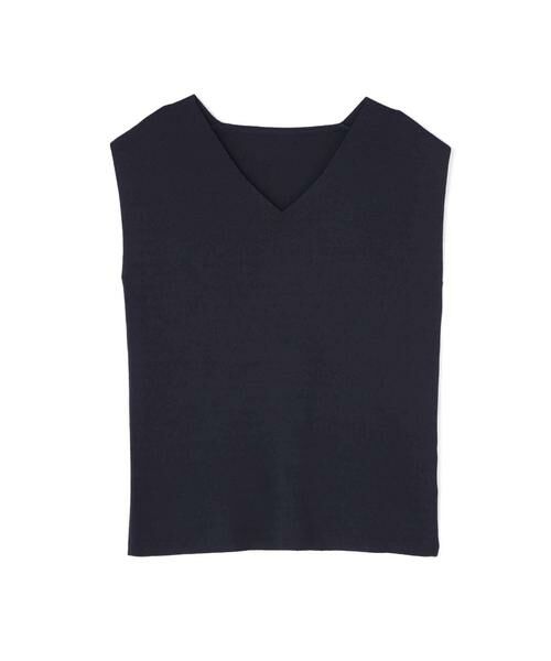 ＊＊N.Natural Beauty Basic / エヌ ナチュラルビューティーベーシック ニット・セーター | 総針ノースリーブVネックニット | 詳細9