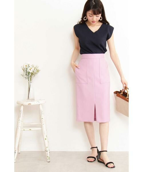 ＊＊N.Natural Beauty Basic / エヌ ナチュラルビューティーベーシック ニット・セーター | 総針ノースリーブVネックニット | 詳細12