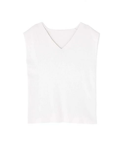 ＊＊N.Natural Beauty Basic / エヌ ナチュラルビューティーベーシック ニット・セーター | 総針ノースリーブVネックニット | 詳細19