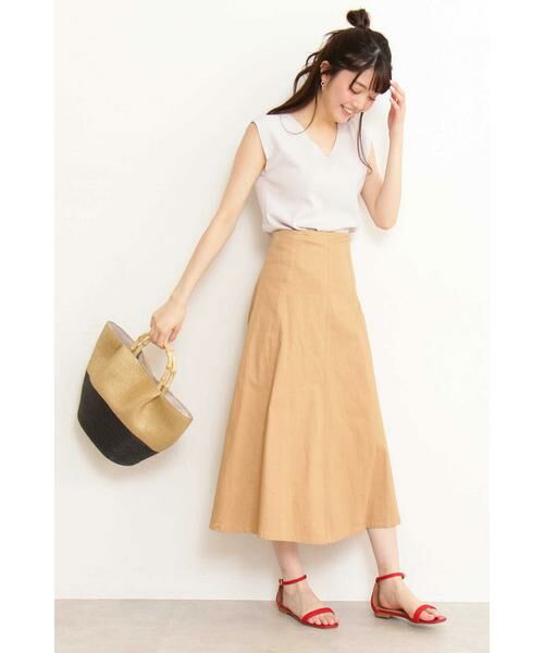 ＊＊N.Natural Beauty Basic / エヌ ナチュラルビューティーベーシック ニット・セーター | 総針ノースリーブVネックニット | 詳細20