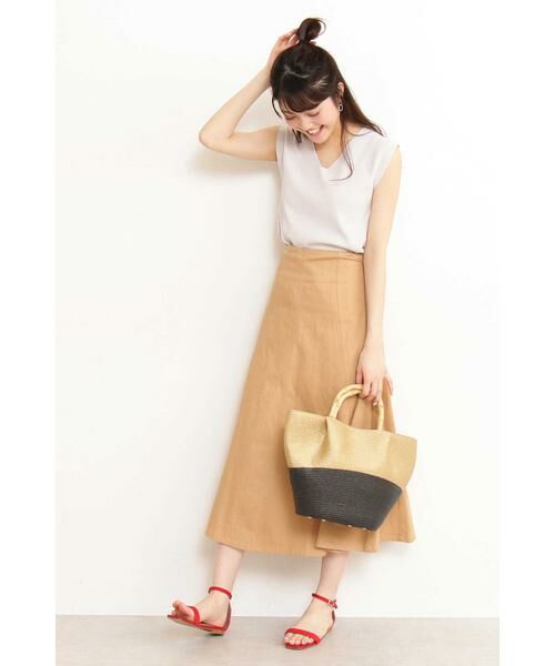 ＊＊N.Natural Beauty Basic / エヌ ナチュラルビューティーベーシック ニット・セーター | 総針ノースリーブVネックニット | 詳細22