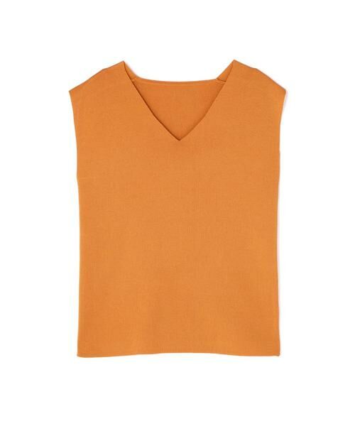 ＊＊N.Natural Beauty Basic / エヌ ナチュラルビューティーベーシック ニット・セーター | 総針ノースリーブVネックニット | 詳細24