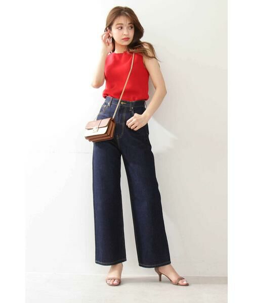 ＊＊N.Natural Beauty Basic / エヌ ナチュラルビューティーベーシック ニット・セーター | ミラノリブノースリーブニット | 詳細2