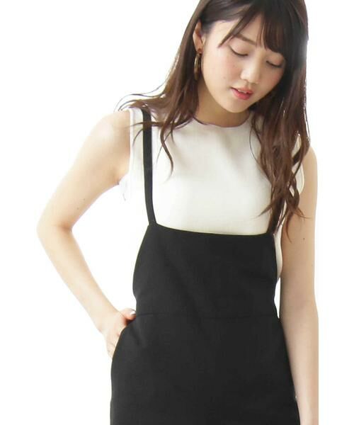 ＊＊N.Natural Beauty Basic / エヌ ナチュラルビューティーベーシック ニット・セーター | ミラノリブノースリーブニット（オフ）