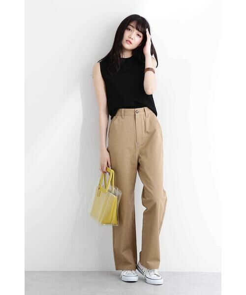 ＊＊N.Natural Beauty Basic / エヌ ナチュラルビューティーベーシック ニット・セーター | ミラノリブノースリーブニット | 詳細16