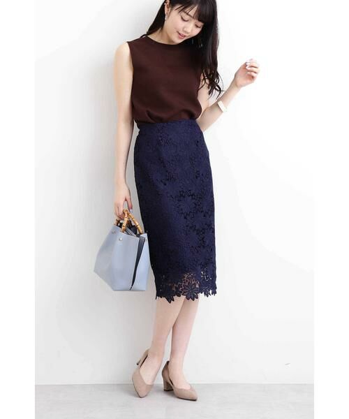 ＊＊N.Natural Beauty Basic / エヌ ナチュラルビューティーベーシック ニット・セーター | ミラノリブノースリーブニット | 詳細24