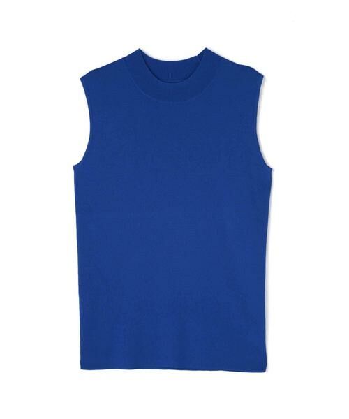 ＊＊N.Natural Beauty Basic / エヌ ナチュラルビューティーベーシック ニット・セーター | 総針ノースリーブハイネックニット | 詳細1