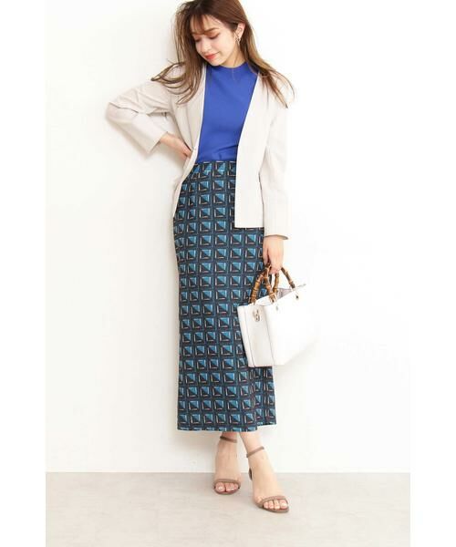 ＊＊N.Natural Beauty Basic / エヌ ナチュラルビューティーベーシック ニット・セーター | 総針ノースリーブハイネックニット | 詳細4