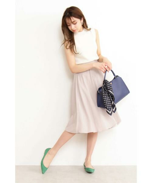 ＊＊N.Natural Beauty Basic / エヌ ナチュラルビューティーベーシック ニット・セーター | 総針ノースリーブハイネックニット | 詳細16