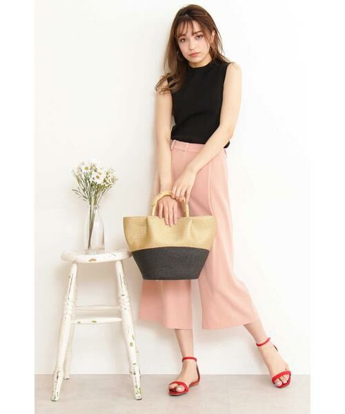 ＊＊N.Natural Beauty Basic / エヌ ナチュラルビューティーベーシック ニット・セーター | 総針ノースリーブハイネックニット | 詳細22