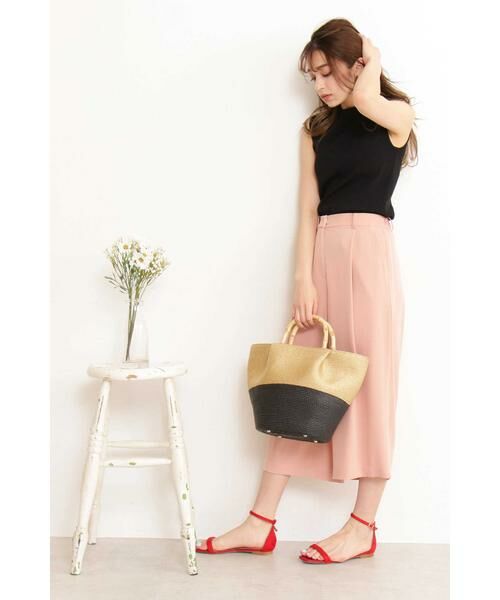 ＊＊N.Natural Beauty Basic / エヌ ナチュラルビューティーベーシック ニット・セーター | 総針ノースリーブハイネックニット | 詳細24