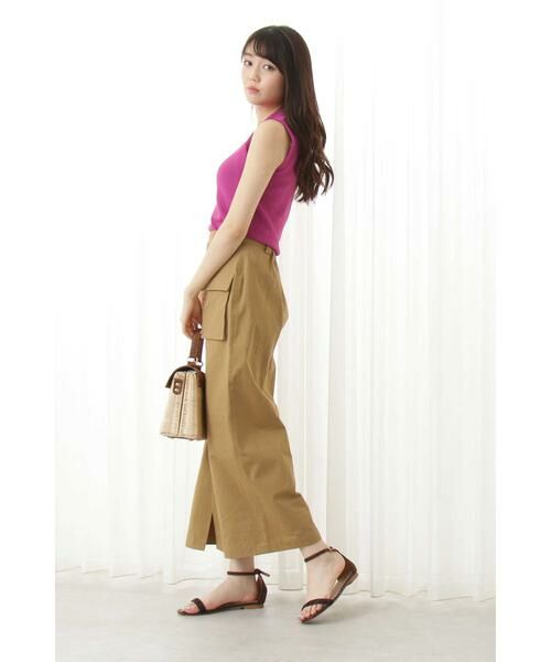 ＊＊N.Natural Beauty Basic / エヌ ナチュラルビューティーベーシック ニット・セーター | 総針ノースリーブハイネックニット | 詳細28