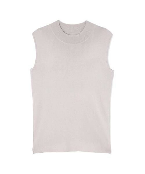 ＊＊N.Natural Beauty Basic / エヌ ナチュラルビューティーベーシック ニット・セーター | 総針ノースリーブハイネックニット | 詳細30