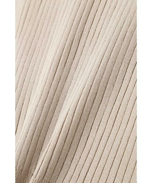 ＊＊N.Natural Beauty Basic / エヌ ナチュラルビューティーベーシック ニット・セーター | エジングノースリーブニット | 詳細23