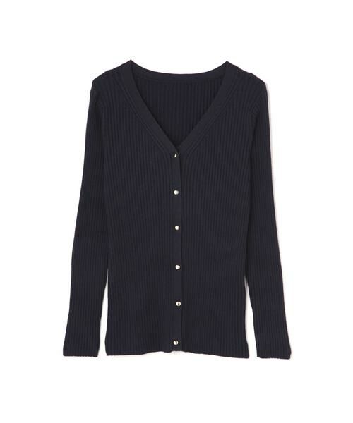 ＊＊N.Natural Beauty Basic / エヌ ナチュラルビューティーベーシック カーディガン・ボレロ | 柄編みリブニットカーディガン | 詳細6