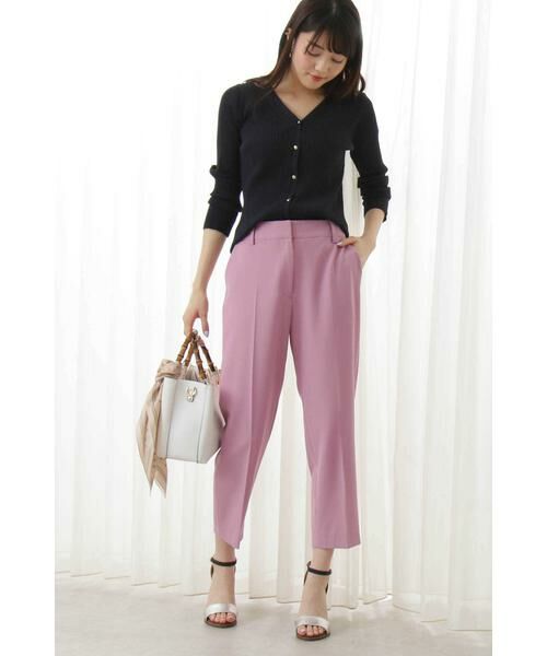 ＊＊N.Natural Beauty Basic / エヌ ナチュラルビューティーベーシック カーディガン・ボレロ | 柄編みリブニットカーディガン | 詳細7