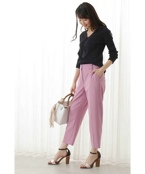 ＊＊N.Natural Beauty Basic / エヌ ナチュラルビューティーベーシック カーディガン・ボレロ | 柄編みリブニットカーディガン | 詳細8