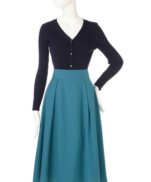 ＊＊N.Natural Beauty Basic / エヌ ナチュラルビューティーベーシック カーディガン・ボレロ | 柄編みリブニットカーディガン | 詳細9