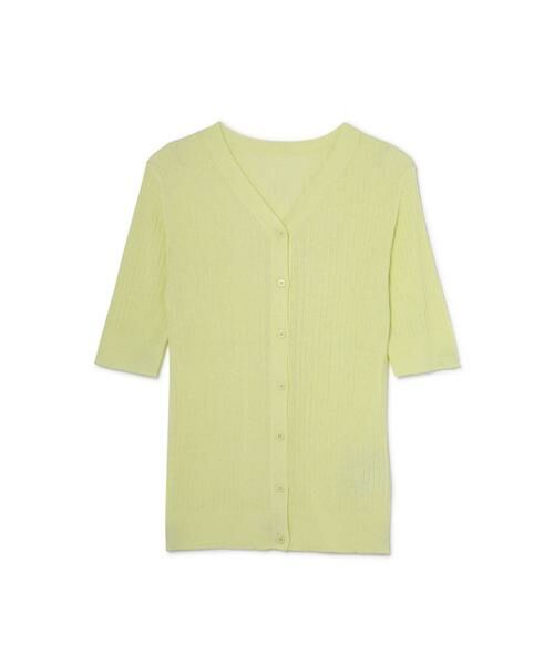 ＊＊N.Natural Beauty Basic / エヌ ナチュラルビューティーベーシック カーディガン・ボレロ | ドライタッチVネックリブニットカーディガン | 詳細11