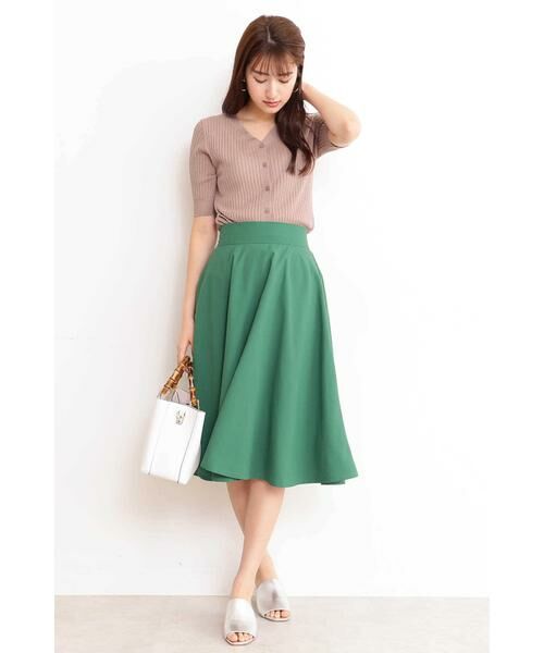 ＊＊N.Natural Beauty Basic / エヌ ナチュラルビューティーベーシック カーディガン・ボレロ | ドライタッチVネックリブニットカーディガン | 詳細18