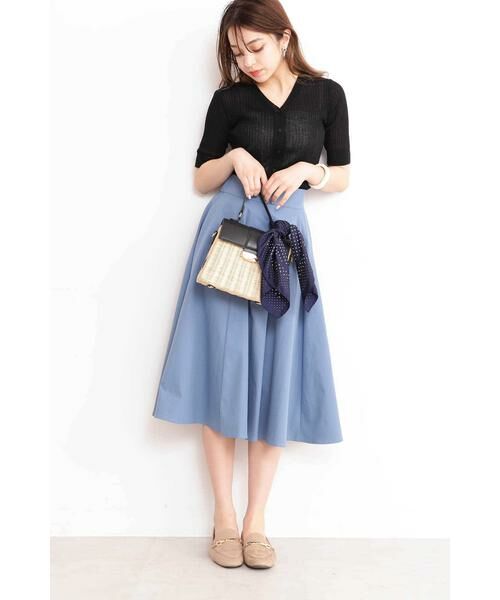 ＊＊N.Natural Beauty Basic / エヌ ナチュラルビューティーベーシック カーディガン・ボレロ | ドライタッチVネックリブニットカーディガン | 詳細22