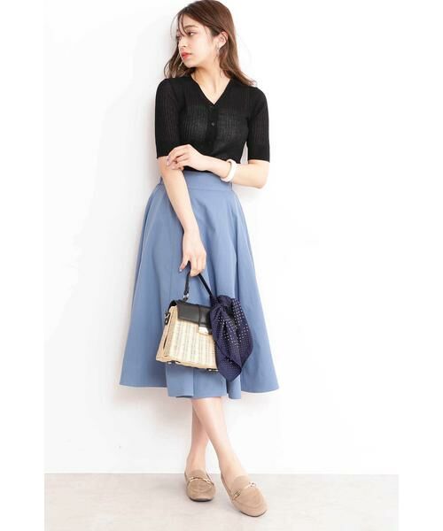 ＊＊N.Natural Beauty Basic / エヌ ナチュラルビューティーベーシック カーディガン・ボレロ | ドライタッチVネックリブニットカーディガン | 詳細23