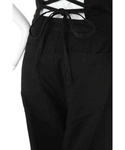 ＊＊N.Natural Beauty Basic / エヌ ナチュラルビューティーベーシック ワンピース | バックレースアップサロペット | 詳細10