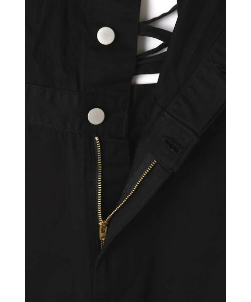 ＊＊N.Natural Beauty Basic / エヌ ナチュラルビューティーベーシック ワンピース | バックレースアップサロペット | 詳細11