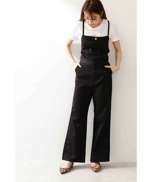 ＊＊N.Natural Beauty Basic / エヌ ナチュラルビューティーベーシック ワンピース | バックレースアップサロペット | 詳細2