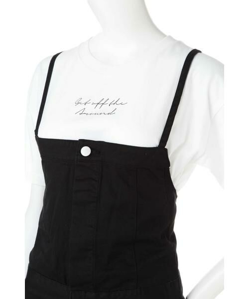 ＊＊N.Natural Beauty Basic / エヌ ナチュラルビューティーベーシック ワンピース | バックレースアップサロペット | 詳細7