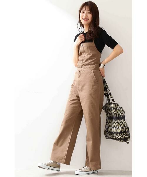 ＊＊N.Natural Beauty Basic / エヌ ナチュラルビューティーベーシック ワンピース | バックレースアップサロペット | 詳細15