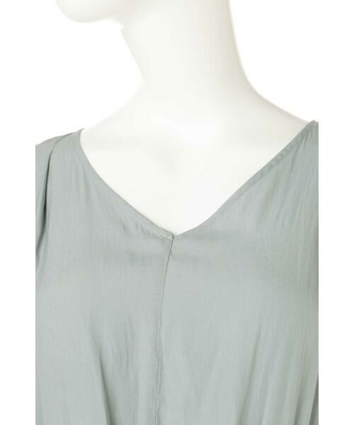 ＊＊N.Natural Beauty Basic / エヌ ナチュラルビューティーベーシック ワンピース | ドレープデシンワンピース | 詳細8