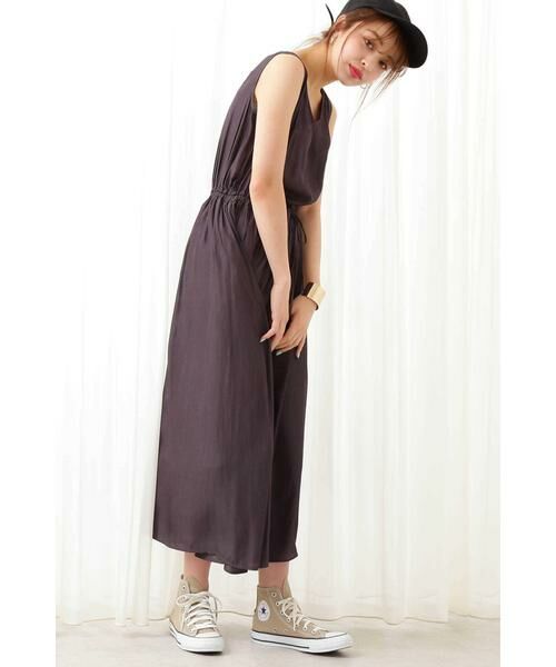 ＊＊N.Natural Beauty Basic / エヌ ナチュラルビューティーベーシック ワンピース | ドレープデシンワンピース | 詳細15