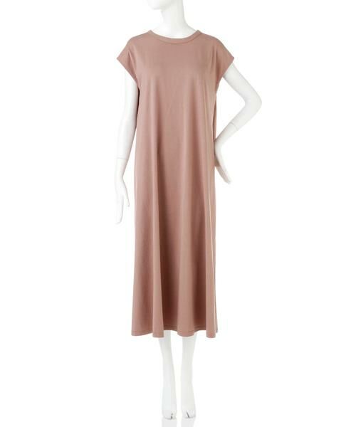 ＊＊N.Natural Beauty Basic / エヌ ナチュラルビューティーベーシック ワンピース | バックリボンベルトカットソーワンピース | 詳細1