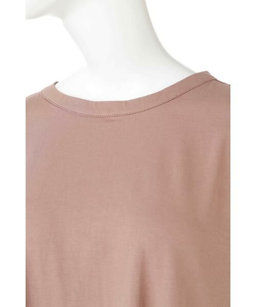 ＊＊N.Natural Beauty Basic / エヌ ナチュラルビューティーベーシック ワンピース | バックリボンベルトカットソーワンピース | 詳細4