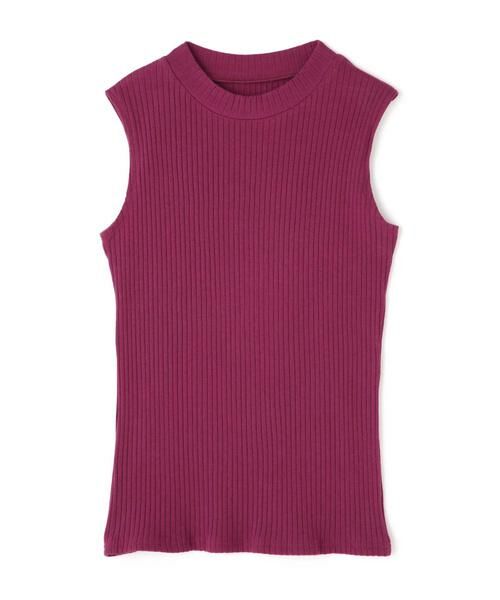 ＊＊N.Natural Beauty Basic / エヌ ナチュラルビューティーベーシック カットソー | ワイドリブノースリーブカットソー | 詳細1