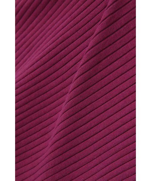 ＊＊N.Natural Beauty Basic / エヌ ナチュラルビューティーベーシック カットソー | ワイドリブノースリーブカットソー | 詳細5