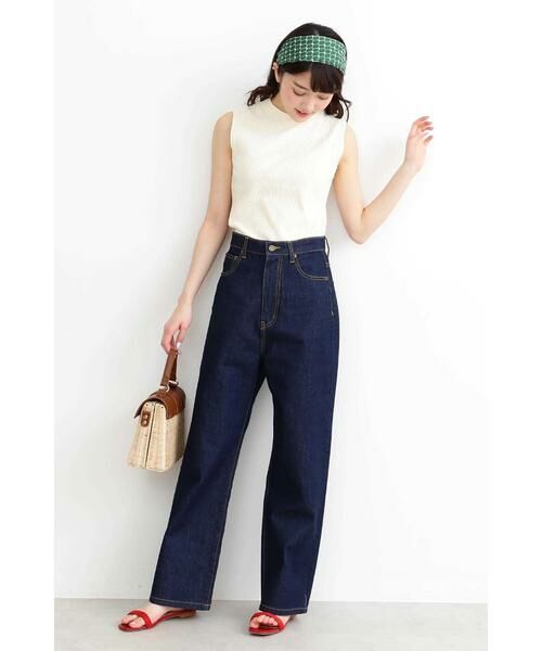 ＊＊N.Natural Beauty Basic / エヌ ナチュラルビューティーベーシック カットソー | ワイドリブノースリーブカットソー | 詳細7