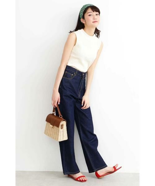 ＊＊N.Natural Beauty Basic / エヌ ナチュラルビューティーベーシック カットソー | ワイドリブノースリーブカットソー | 詳細8