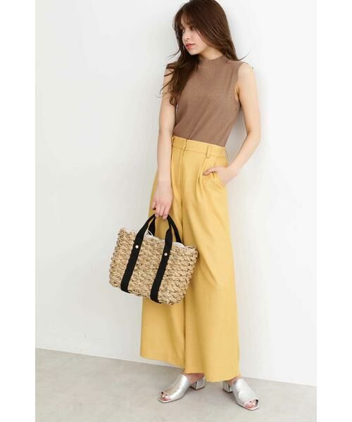 ＊＊N.Natural Beauty Basic / エヌ ナチュラルビューティーベーシック カットソー | ワイドリブノースリーブカットソー | 詳細17