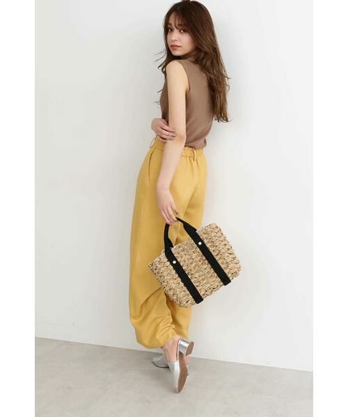 ＊＊N.Natural Beauty Basic / エヌ ナチュラルビューティーベーシック カットソー | ワイドリブノースリーブカットソー | 詳細18