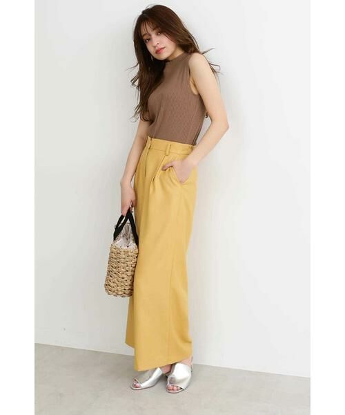 ＊＊N.Natural Beauty Basic / エヌ ナチュラルビューティーベーシック カットソー | ワイドリブノースリーブカットソー | 詳細19