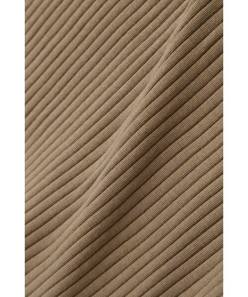 ＊＊N.Natural Beauty Basic / エヌ ナチュラルビューティーベーシック カットソー | ワイドリブノースリーブカットソー | 詳細20