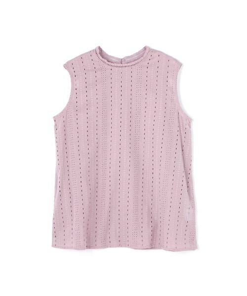 ＊＊N.Natural Beauty Basic / エヌ ナチュラルビューティーベーシック シャツ・ブラウス | コットンレースノースリーブブラウス | 詳細1