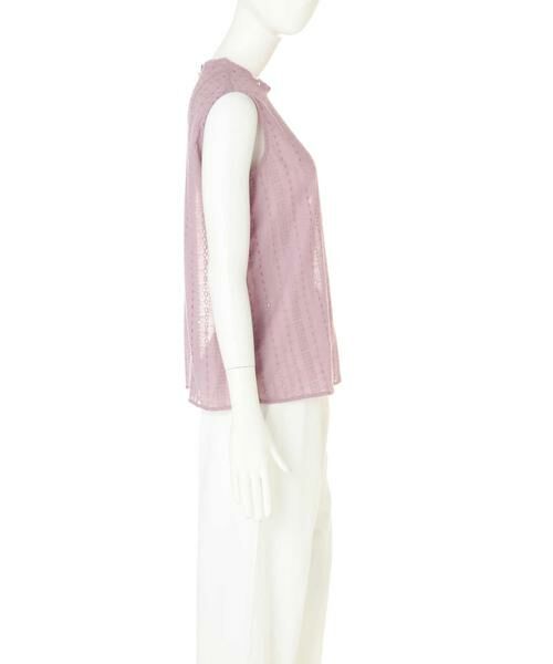 ＊＊N.Natural Beauty Basic / エヌ ナチュラルビューティーベーシック シャツ・ブラウス | コットンレースノースリーブブラウス | 詳細6